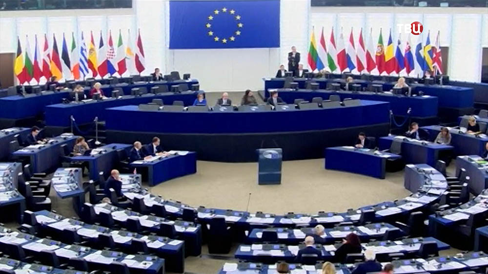 Заседание Европарламента 