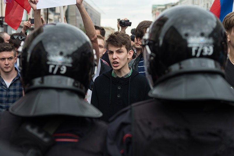 Митинг в Москве 