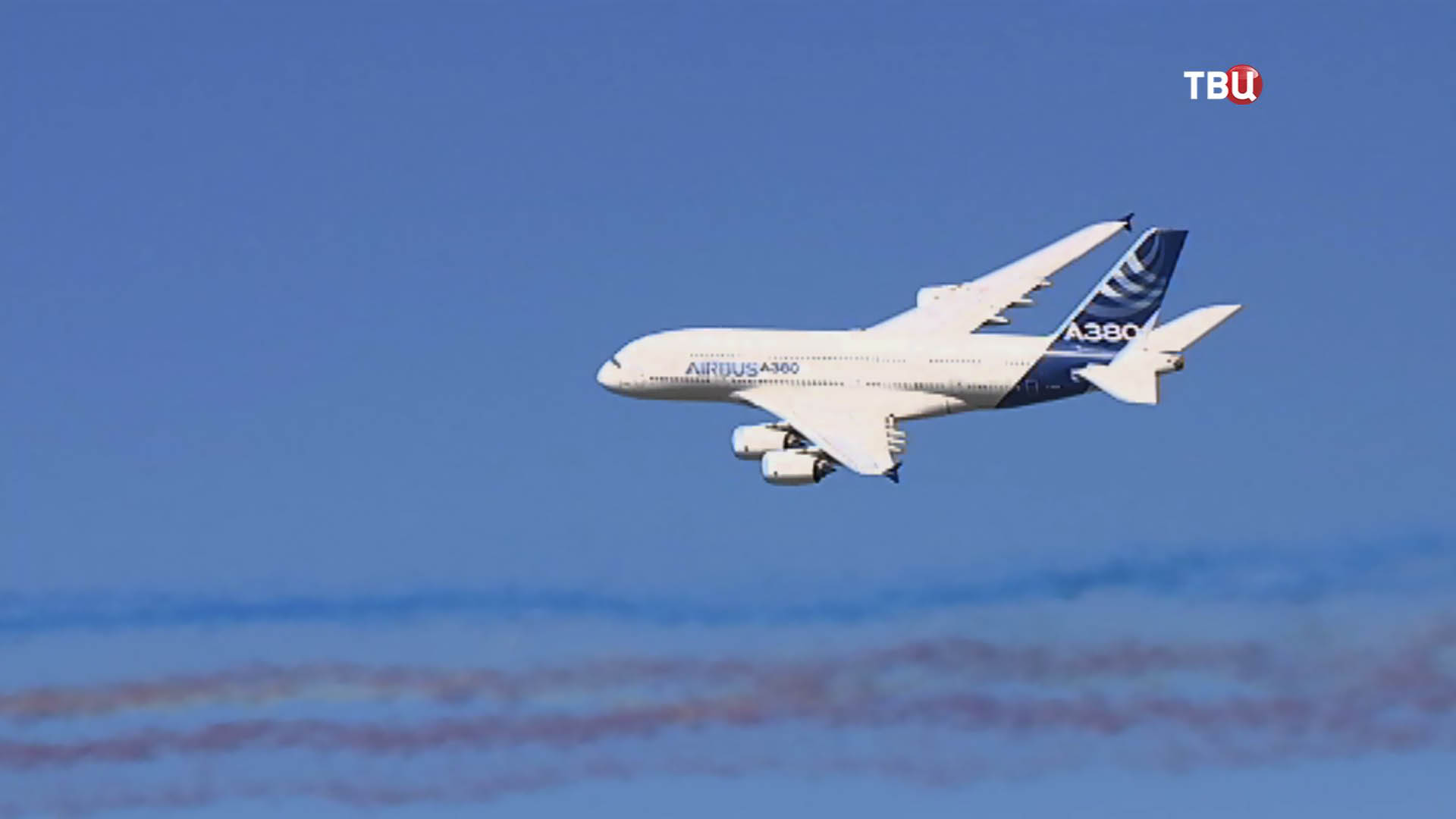 Пассажирский лайнер Airbus A380