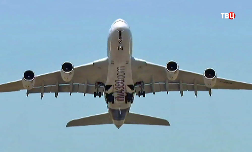 Пассажирский лайнер Airbus A380