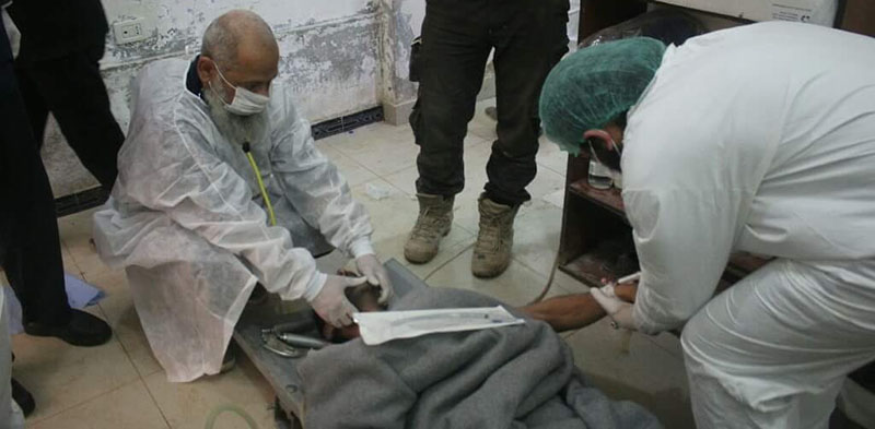 Применение химического оружия в Сирии 