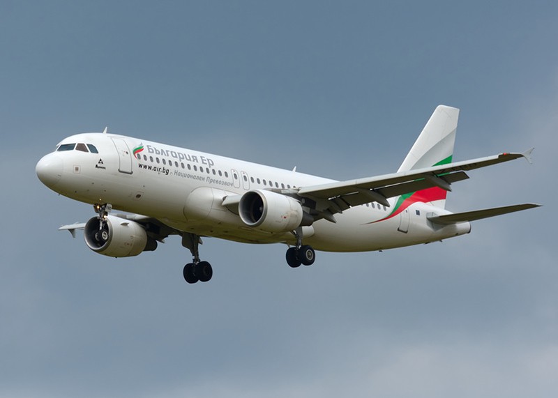 Airbus A320 авиакомпании Bulgaria Air