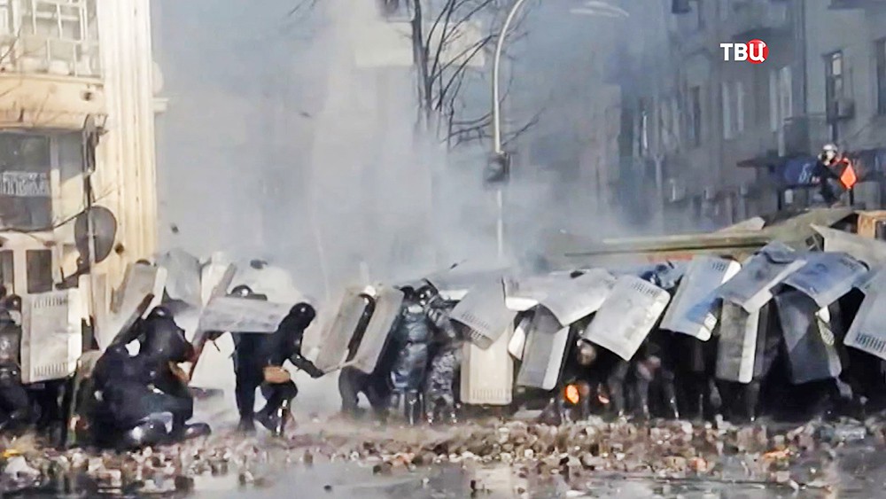 Беспорядки в Киеве. 2014 год