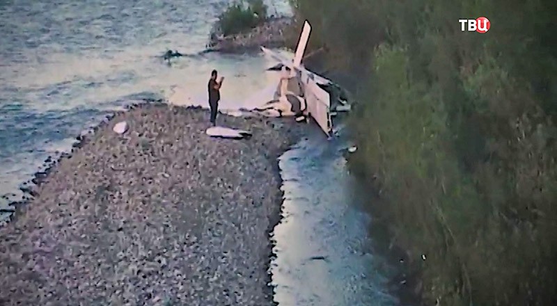 Крушение самолета в Абхазии