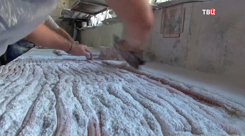 Пекарня в Сирии