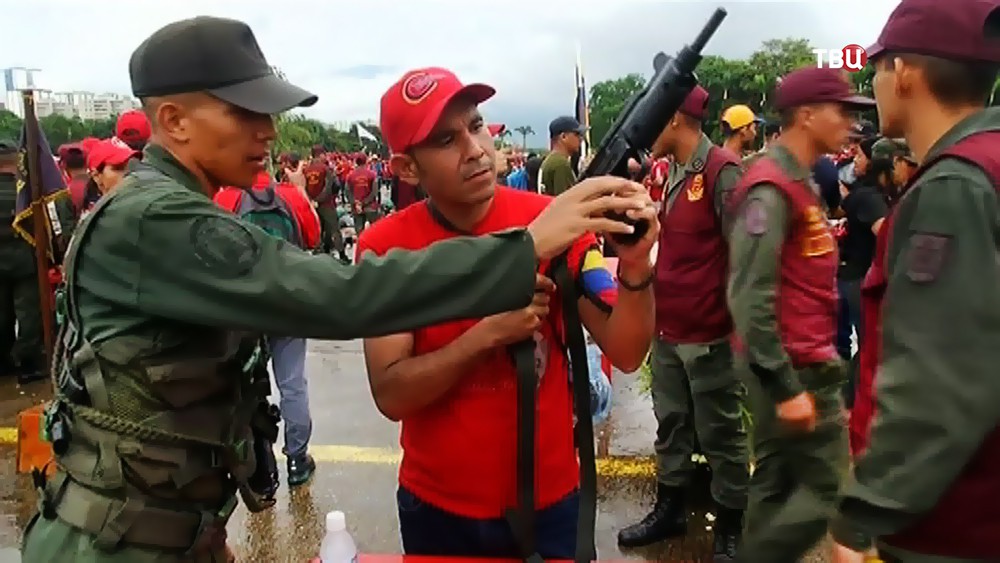 Военные учения в Венесуэле