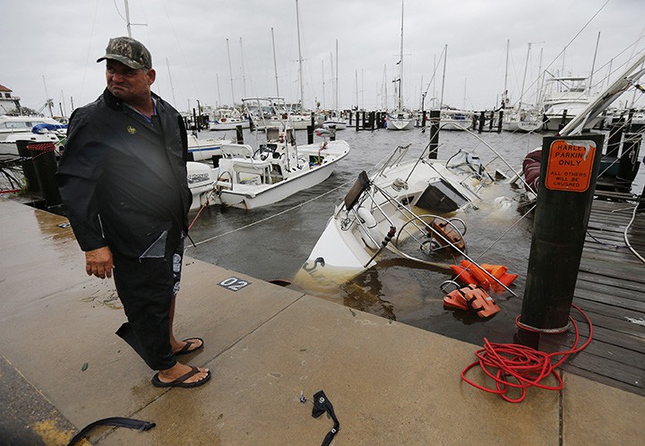 Последствия урагана "Харви" в штате Техас, США