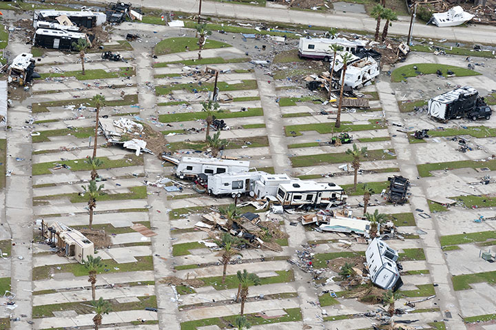 Последствия урагана "Харви" в штате Техас, США