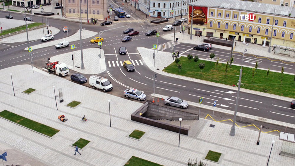 Благоустройство пешеходной зоны