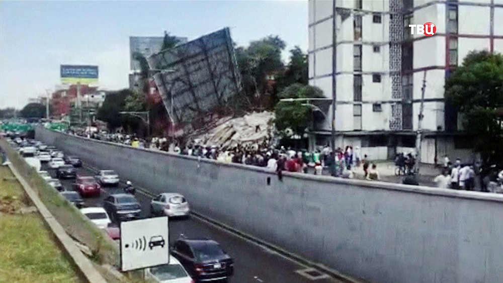 Землетрясение в Мексике