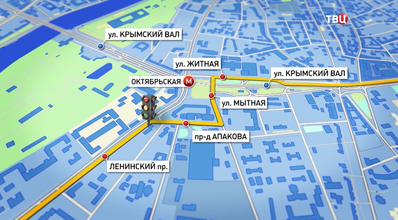 Карта Москвы 