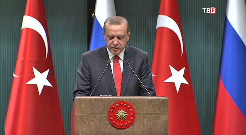 Президент Турции Реджеп Тайип Эрдоган