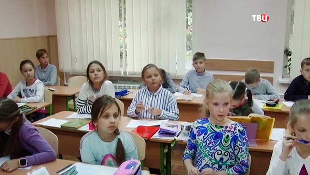 Украинские школьники
