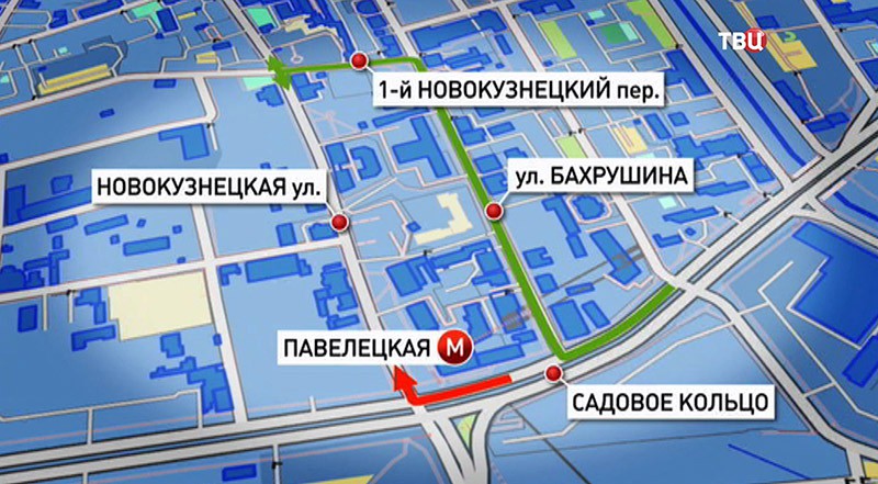 Карта Москвы 