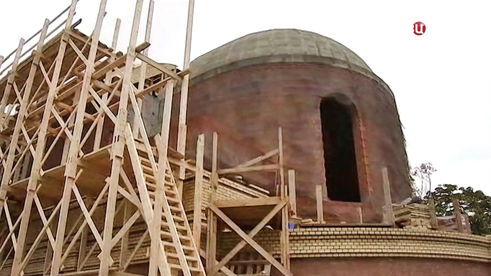 Строительство храма святителя Спиридона Тримифунтского