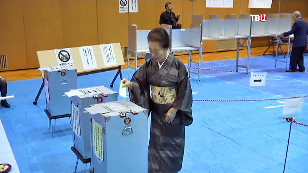 Голосования на выборах в Японии