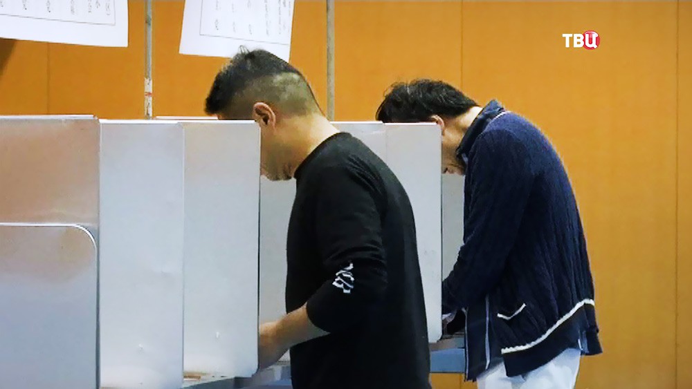 Голосования на выборах в Японии