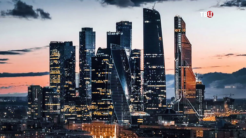 Небоскрёбы Москва-Сити