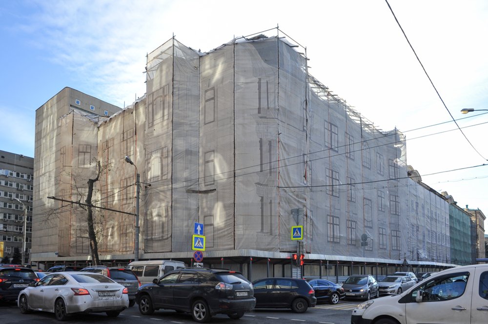 Реставрация доходного дома купца В.Быкова