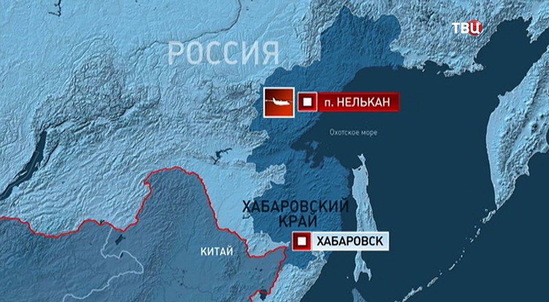 Карта Хабаровского края