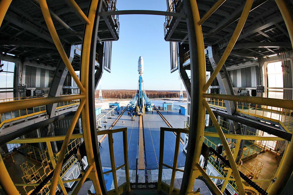 Ракета-носитель "Союз 2.1" на космодроме "Восточный"