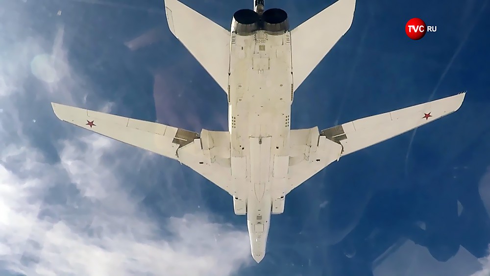Стратегический бомбардировщик Ту-22М3 ВКС России