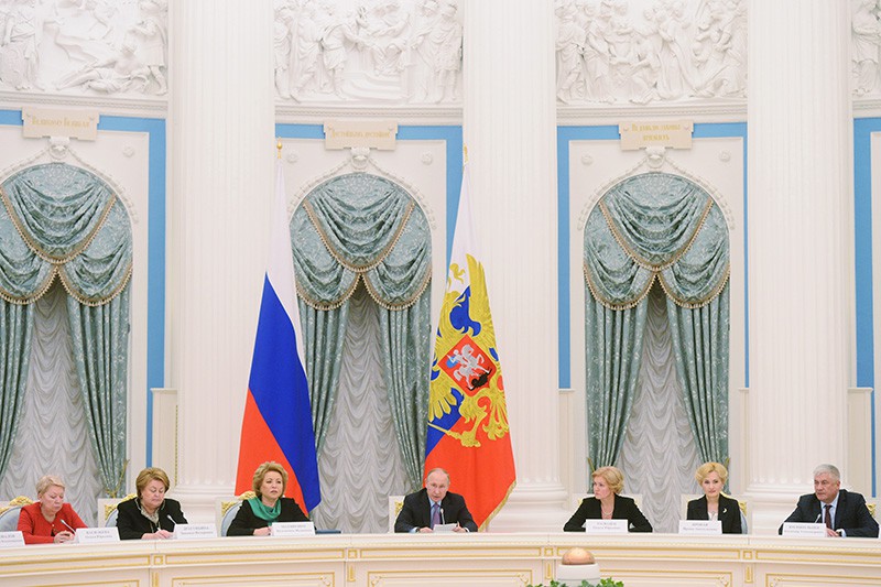 Президент России Владимир Путин проводит заключительное заседание Координационного совета по реализации Национальной стратегии действий в интересах детей 