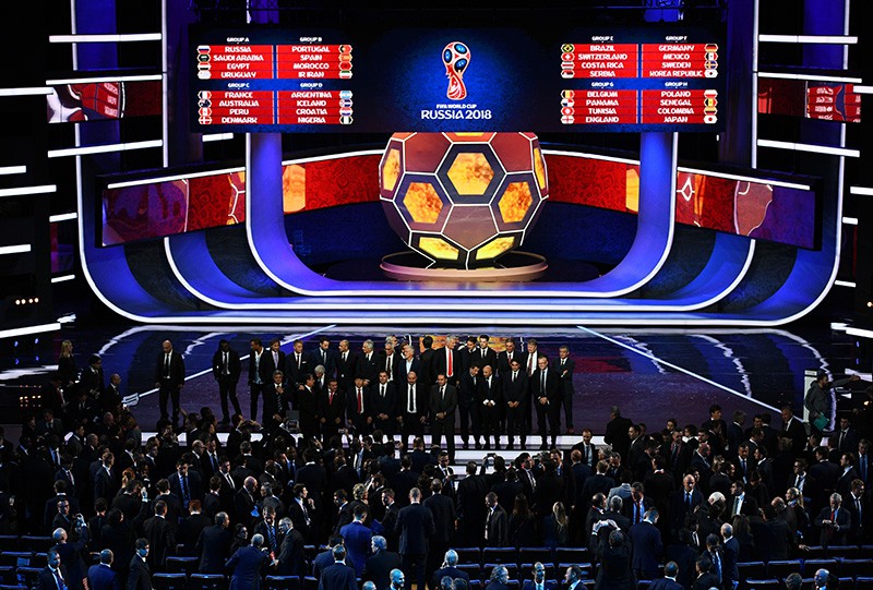 Официальная жеребьевка чемпионата мира по футболу 2018
