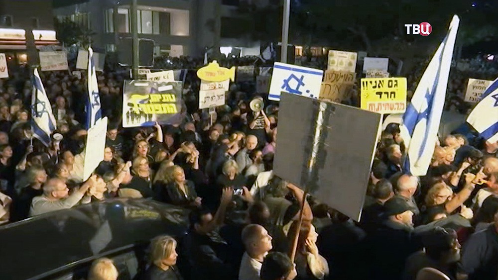 Протесты в Израиле 