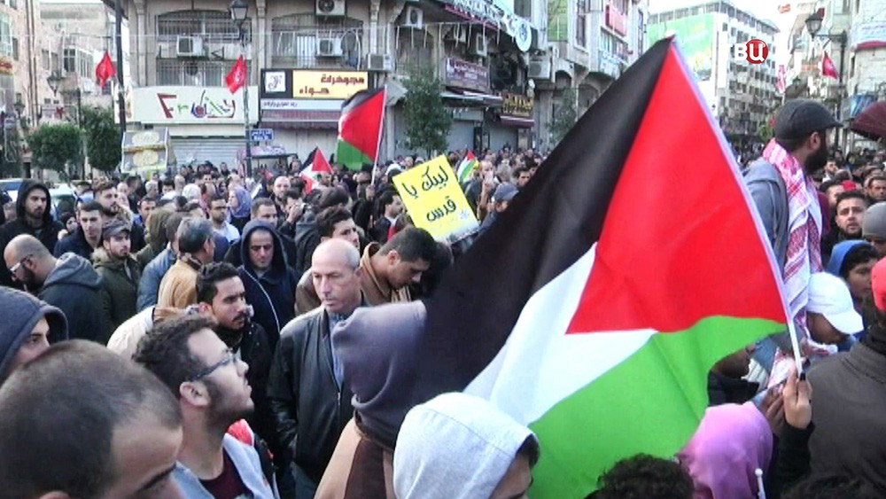 Митинг в Палестине