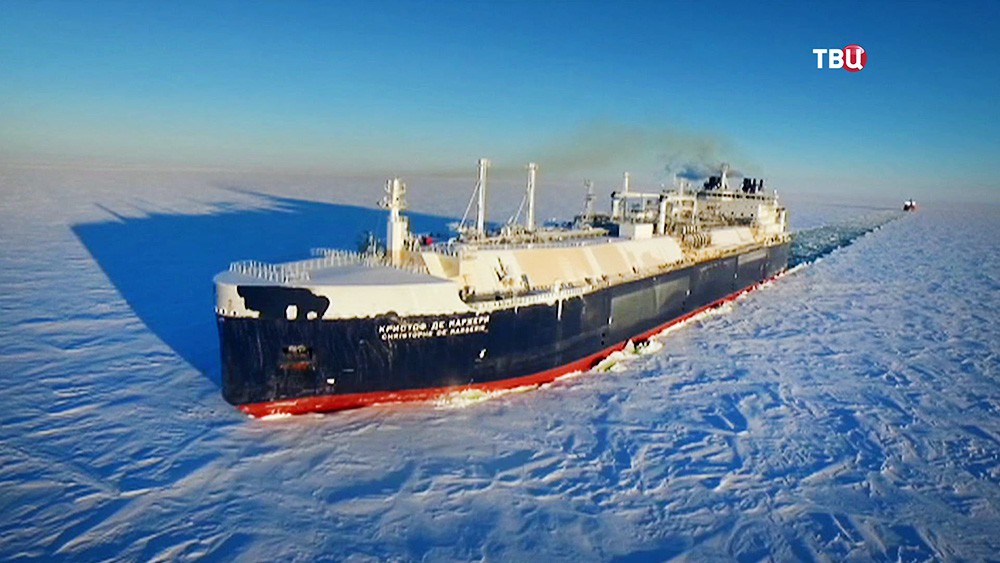 Арктический танкер "Кристоф де Маржери"