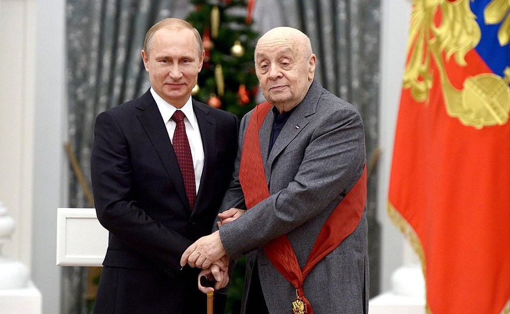 Владимир Путин и Леонид Броневой