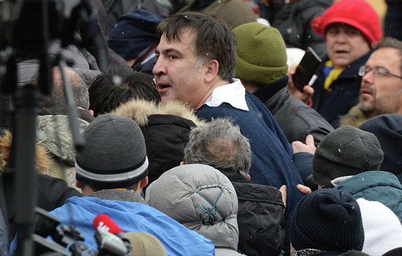 Бывший губернатор Одесской области Михаил Саакашвили