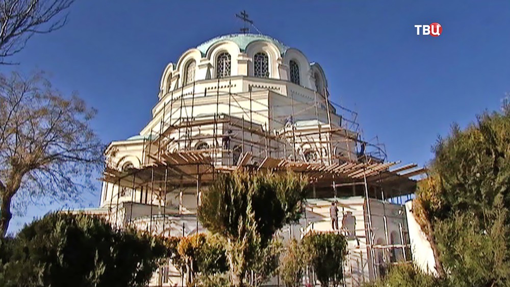 Реставрация храма в "Малом Иерусалиме" в Крыму