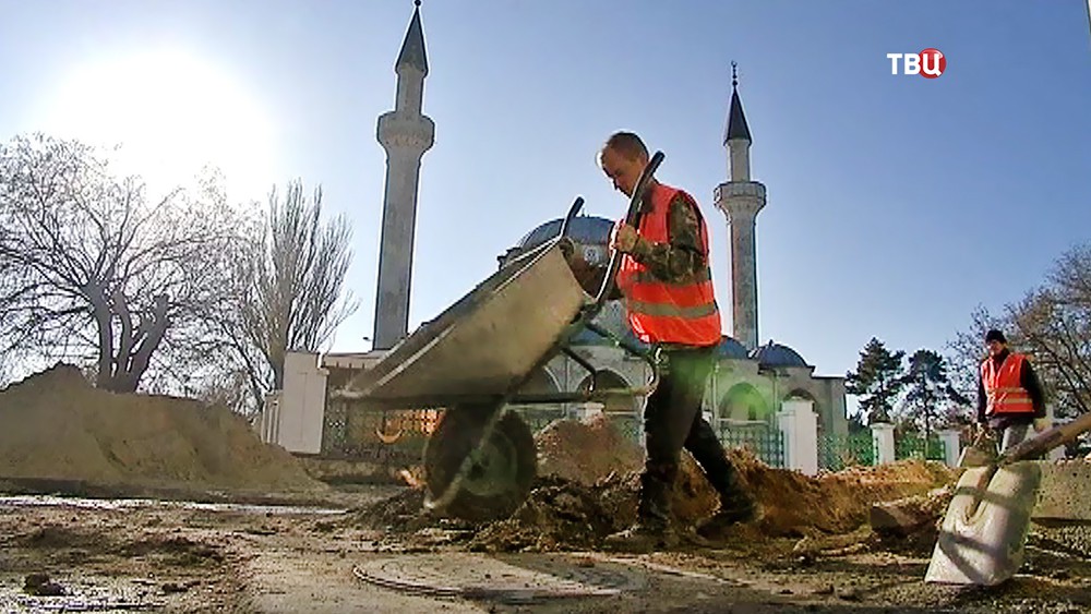 Реставрация мечети в "Малом Иерусалиме" в Крыму