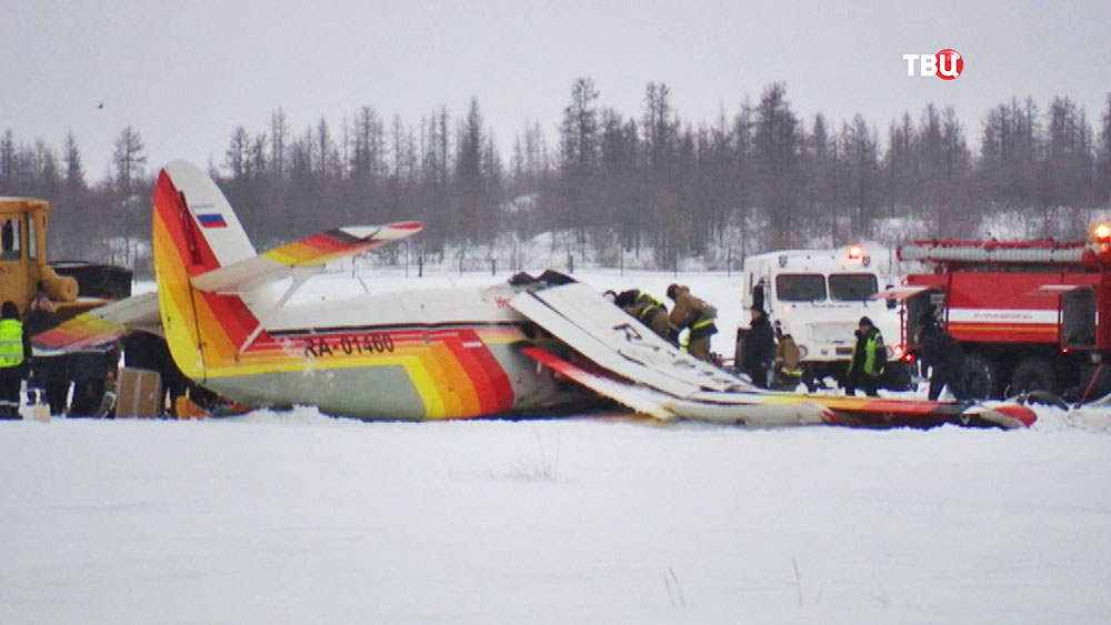 Место падения самолета Ан-2