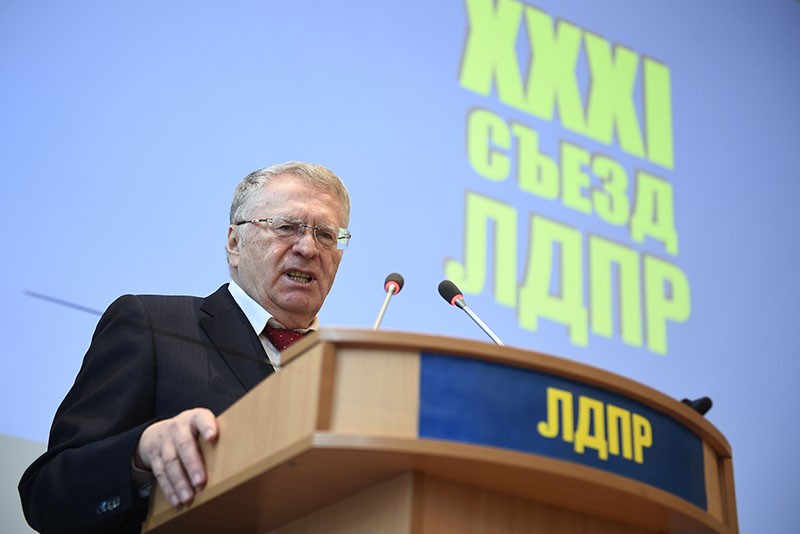 Лидер партии ЛДПР Владимир Жириновский