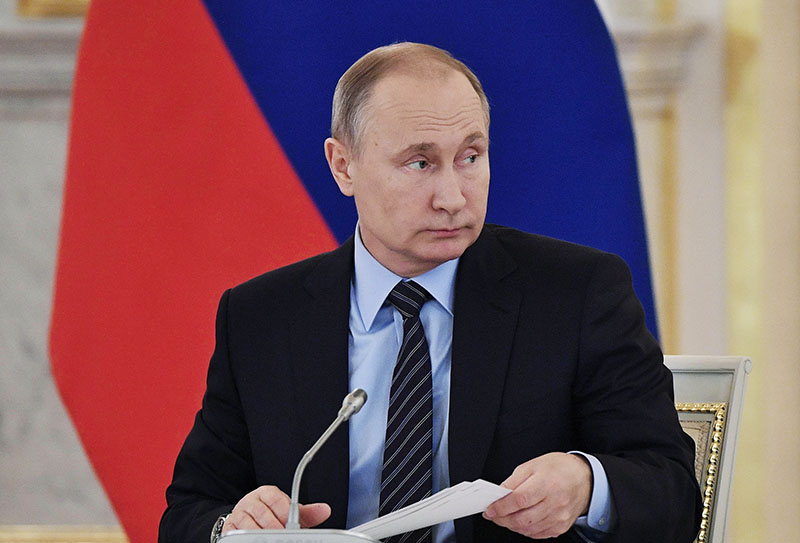 Президент России Владимир Путин проводит заседание Совета по культуре и искусству