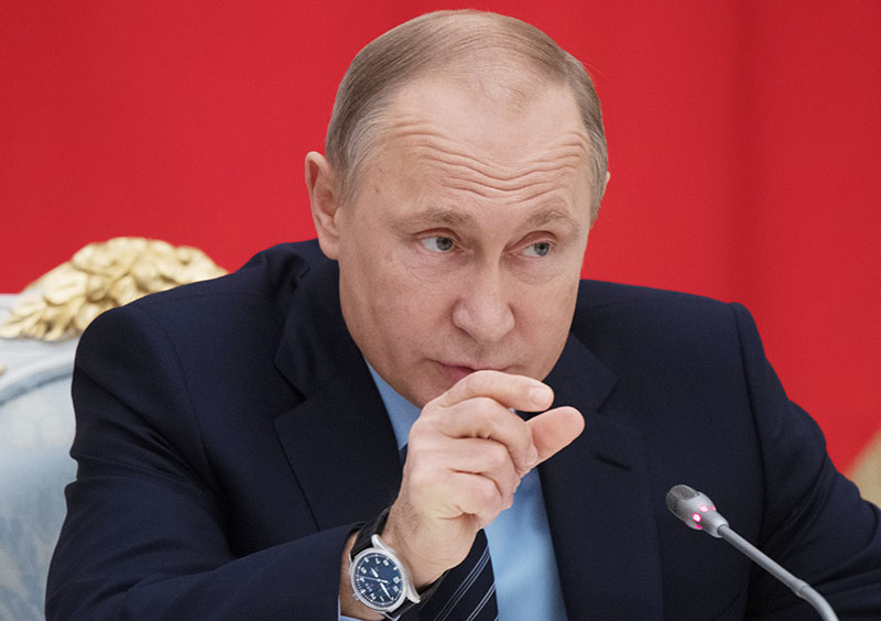 Владимир Путин проводит встречу в Кремле с представителями российских деловых кругов