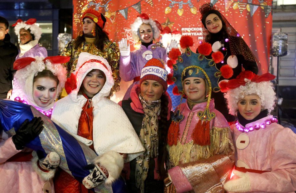 Участники фестиваля "Путешествие в Рождество"
