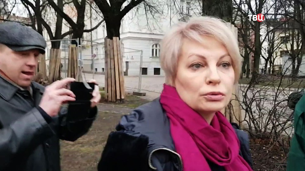 Журналистка Ольга Курлаева