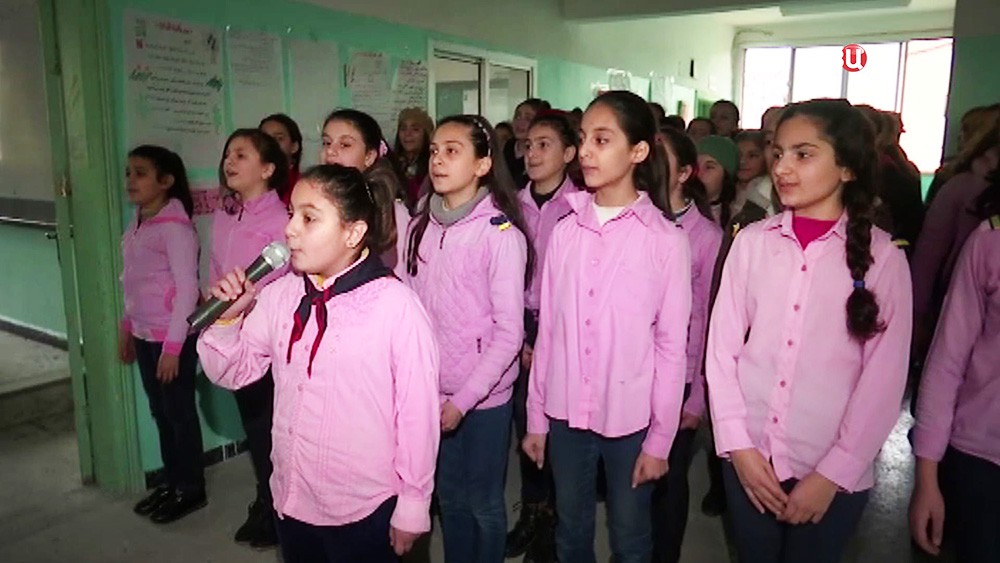 Школьники Сирии