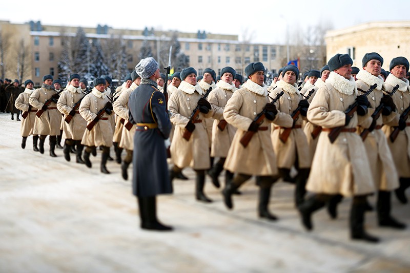 Парад в честь 75-летия победы в Сталинградской битве