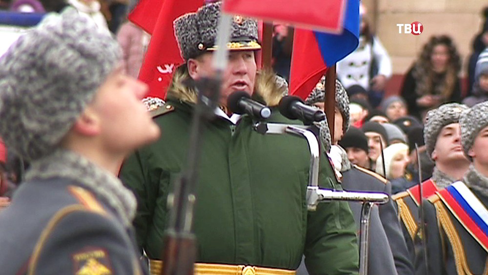 Парад в честь 75-летия победы в Сталинградской битве
