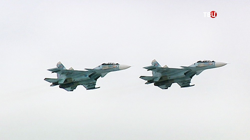 Истребители Су-30 ВКС России
