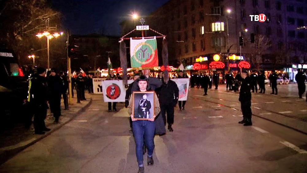 Марш радикалов в Болгарии