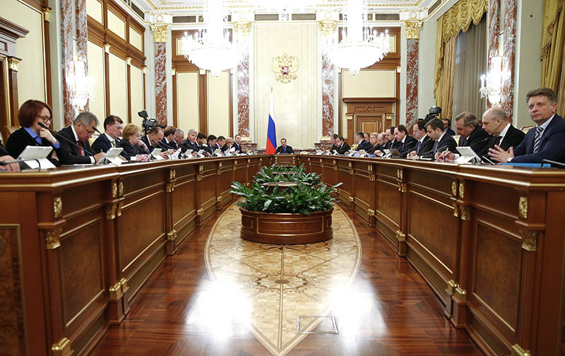 Заседание правительства России 