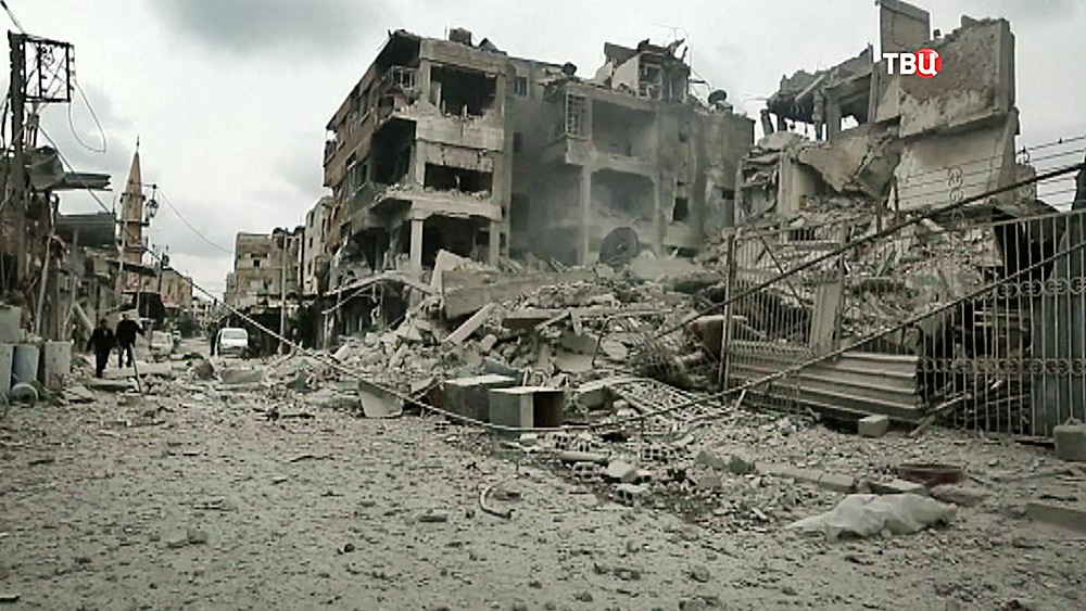 Последствия военных действий в Сирии