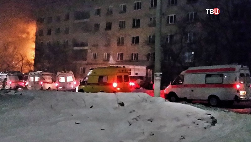 Пожар в общежитии в Пермском крае