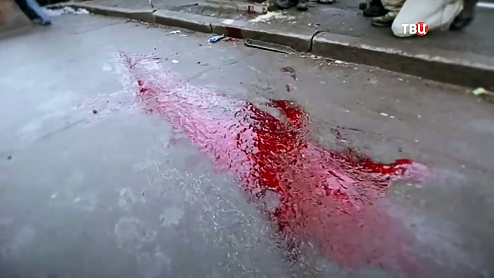 Последствия стрельбы во время беспорядков на Майдане в 2014 году